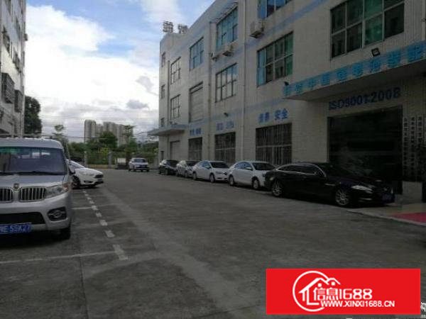 坪山靠近宝龙新出标准一楼厂房860平出租