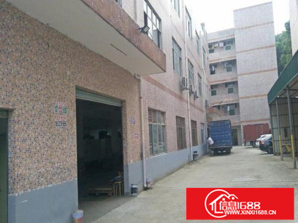 龙岗坪地中心村原房东楼上800平带装修厂房实际面积出租