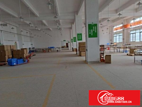 横岗中心业主独栋厂房出租.无公摊.合同长.地铁附近