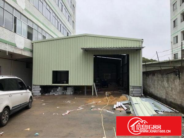 清溪三中7米高全新钢构厂房300平方低价急租