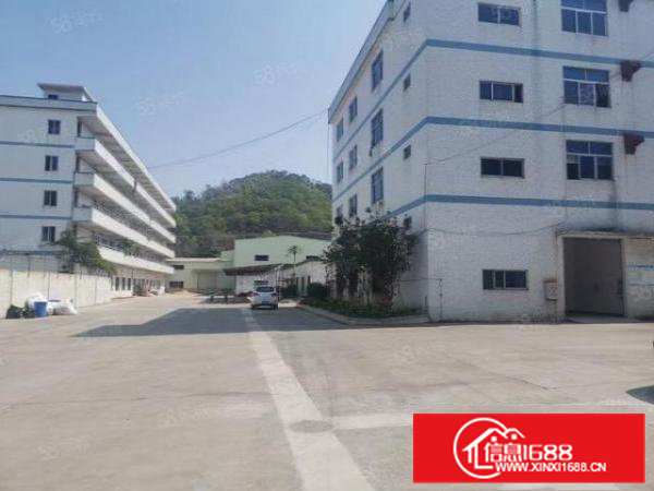 原房东独门独院标准三层厂房出租，现成塑料环评，可分租