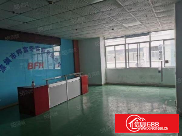 急租石岩北环原房东厂房1500平带精装修实际面积出租