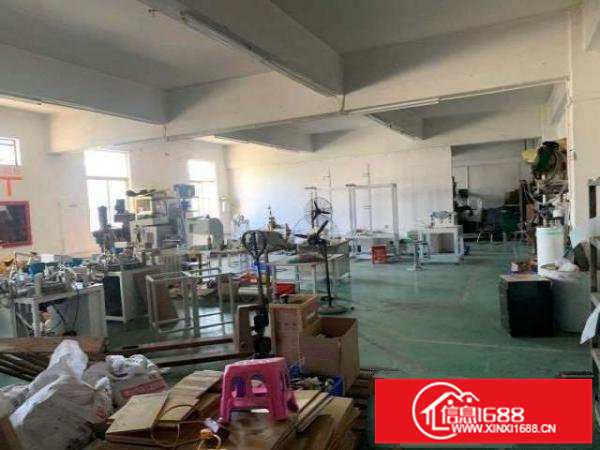 松岗东方社区蚌岗新出楼上500平精装修厂房，实际400平