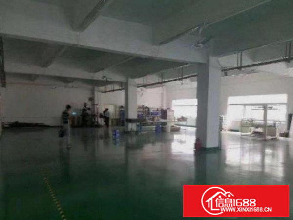 平湖上木古工业区楼上带装修厂房800平低价直租