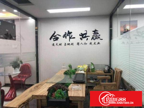 龙岗吉祥地铁口附近豪华装修办公室火热招租70平起分