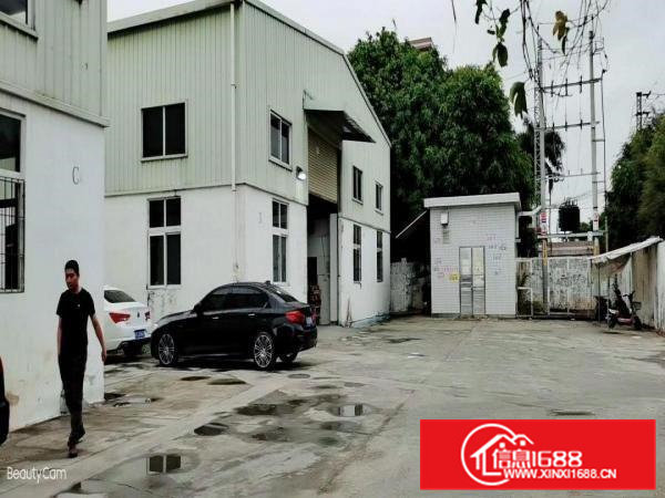 清溪镇原房东钢结构厂房1700平方出租，带现成水电办公室。