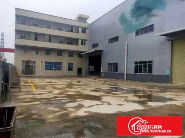 独院厂房12米高带行车，九成新配套齐全！现成装修，可办环评！