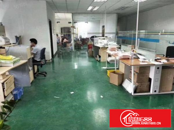 长安新出楼上358平方带装修15元厂房招租