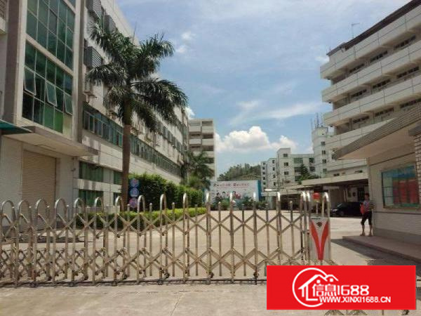 横岗荷坳地铁站附近、花园式厂房仓库出租2500平、可分租