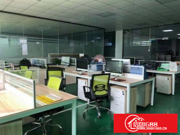 凤岗金凤凰工业区新出楼上厂房1500平带现成装修