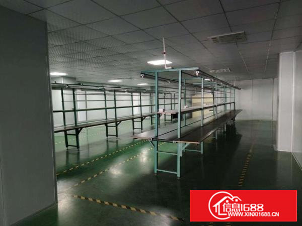 塘厦莲湖电子厂850平出租，现成装修水电齐全拎包入住