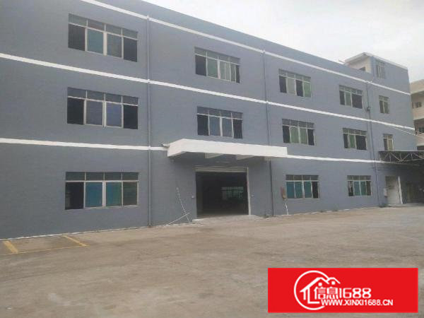 东莞标准工业用地厂房出租1－3层4500平可分层出租能办环评