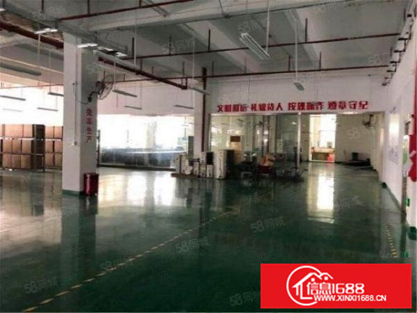 松岗潭头西部工业园厂房招租楼上3000平方,可分租