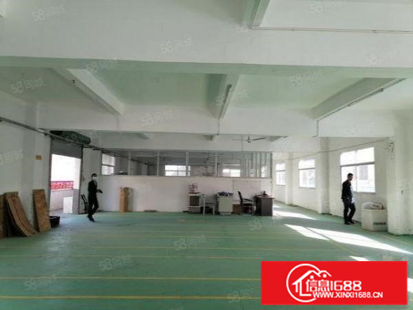 清溪浮岗二楼530平方米现成地坪漆现成办公室租金9元