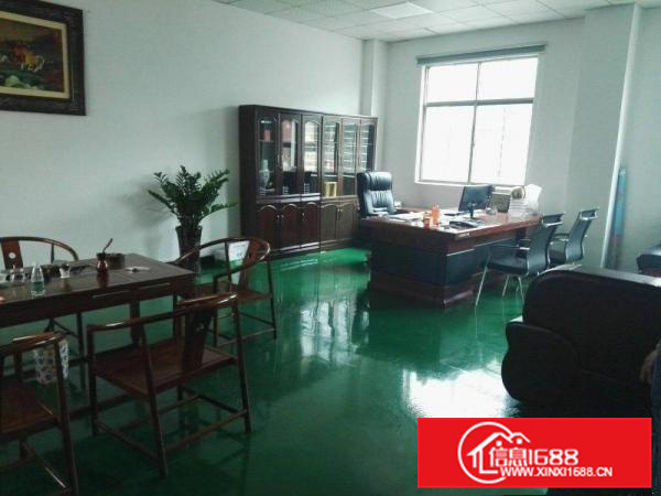 出租惠阳新墟二楼1480平方带吊顶地坪漆办公水电