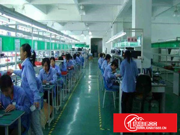 惊爆全城！！！九成新电子厂带装修3300平方出租