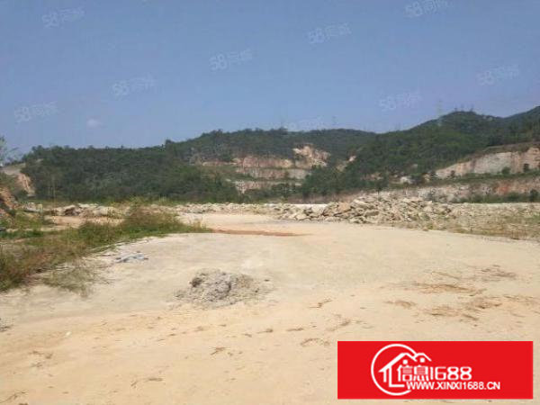 龙岗爱南路50000平方空地招租硬化好可分租租金12块