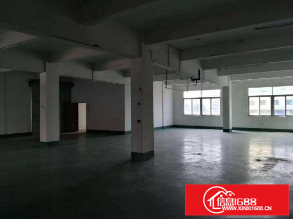 寮步横坑花园式厂房分租楼上670平全新地坪漆可办环评