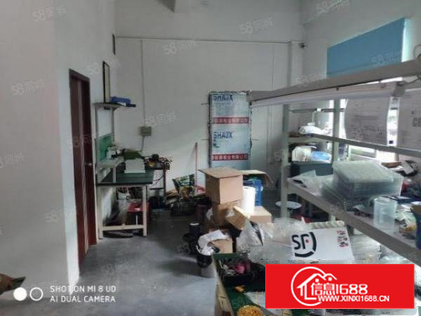 石岩水田创业路楼上153平厂房出租