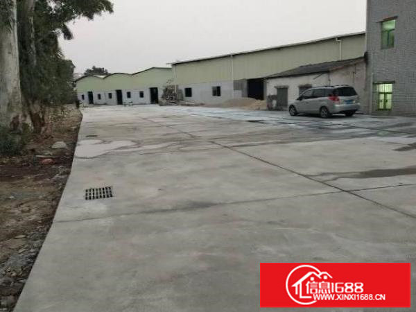 坪地高速出口旁新出独院钢构，中间无柱子，滴水七米