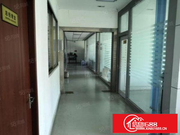 观澜福前路边上二楼整层1060平米现成办公室装修及前台