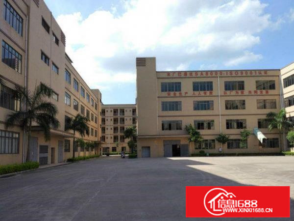 横沥村尾独院厂房3100平带办公室装修形象好无公摊