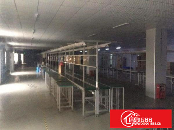 凤岗厂房出租1300平方二楼15块钱水电齐全现成装修办公室