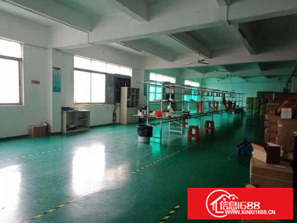 （9800打包价出租）实业客转租楼上800平精装修厂房出租