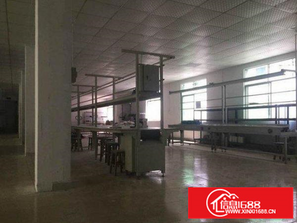 出租龙岗区南联二楼厂房650平米带装修