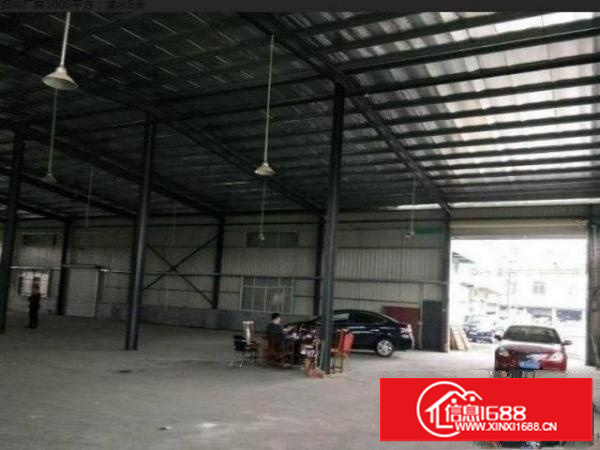 光明楼村独栋钢构1000平滴水6米厂房出租，一手房东