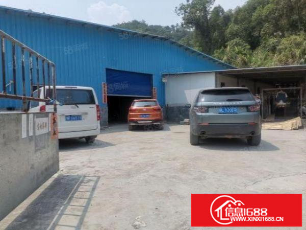 坪地六联附近原房东独院钢构厂房1500平出租