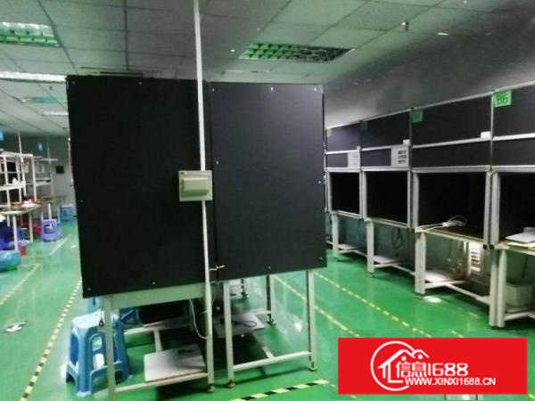 潼湖新光2楼630平全新装修厂房出租带无尘车间