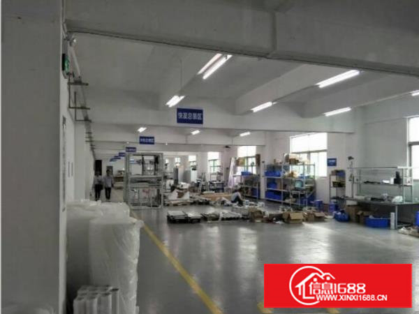 长安镇厦边出租二楼500平厂房带装修园区食宿配套齐全可分租