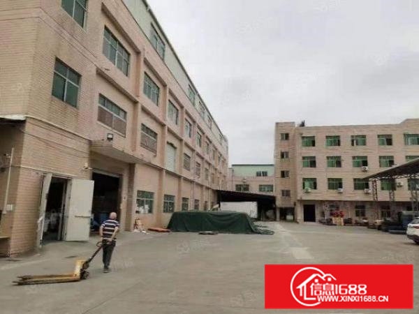 凤岗官井头靠近龙岗一楼800平厂房出租带地坪漆现成办公室