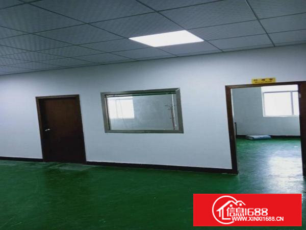 注塑模具厂二楼标准厂房1200平米带现成装修水电