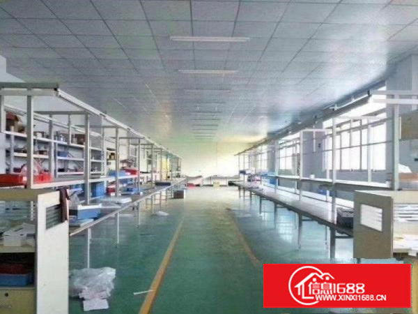 长安新出原房东厂房二楼1300平带精装办公出租现成消防