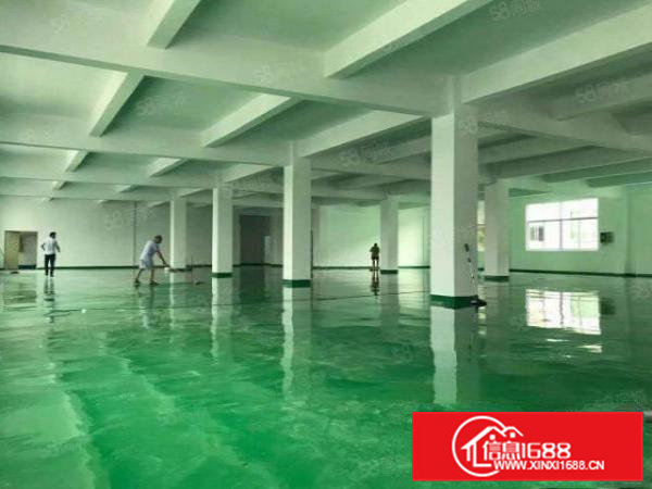 凤岗金凤凰工业区空出二楼2000平方全新地坪漆厂房水电齐全