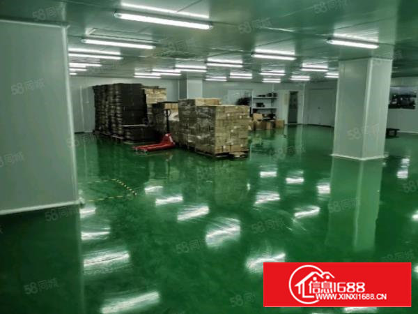 沙井工业区新出300平厂房带装修使用率高，低于市场价急