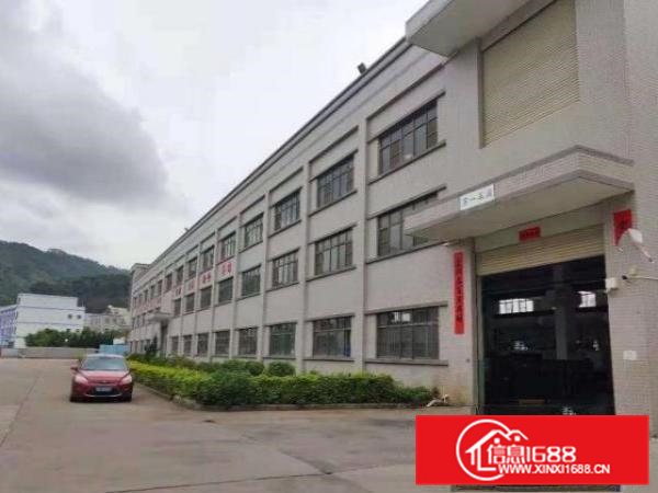 原房东低价厂房出租！清溪三星村无公摊带牛角一楼1800平方