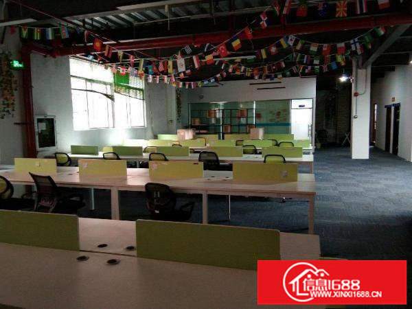 六约厂房办公室1200㎡地铁口即租即用可分租