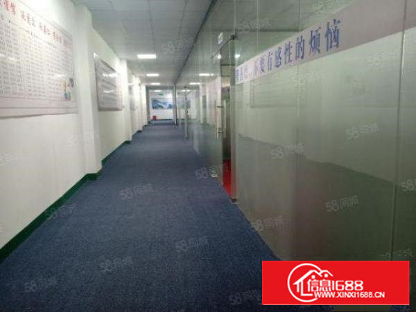 沙井楼上2500平方精装修厂房出租独院国道高速独院可分租办证