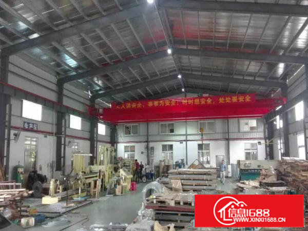 8米高重型厂房一楼750平米业主出租（带五吨航车）