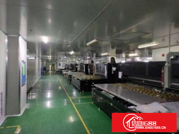 龙岗中心城独院标准厂房二楼无尘车间1568平出租