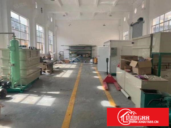 横岗六约勤富路旁标准厂房出租一楼600平，带装修