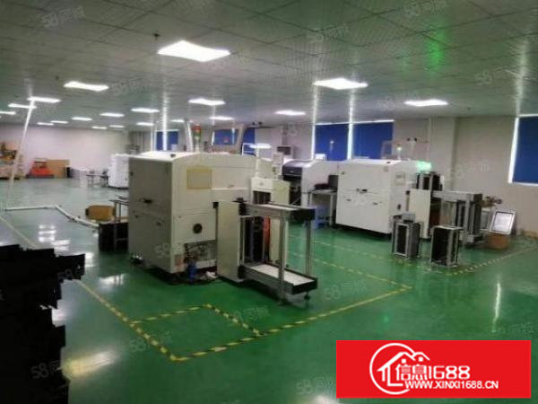 平湖富民新出来三楼1000平全新地坪漆厂房出租价格便宜