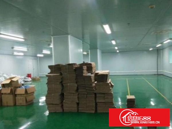 石岩园美楼上厂房500平方出租，免转让费，精装修