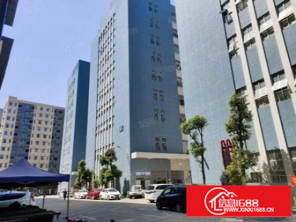 石岩外环路边新出原房东楼上精装修1230平方厂房出租免转让费