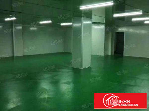 沙井大王山无尘车间转让厂房1200平，形象好;全新地坪漆