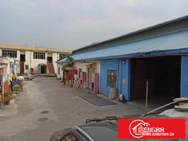 厂房出租横岗大康一楼230平钢构厂房空地大行业不限带卸货平台