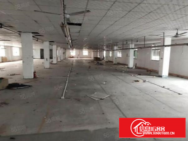 寮步镇良边村标准厂房出租二楼1200平现成装修入驻即可生产